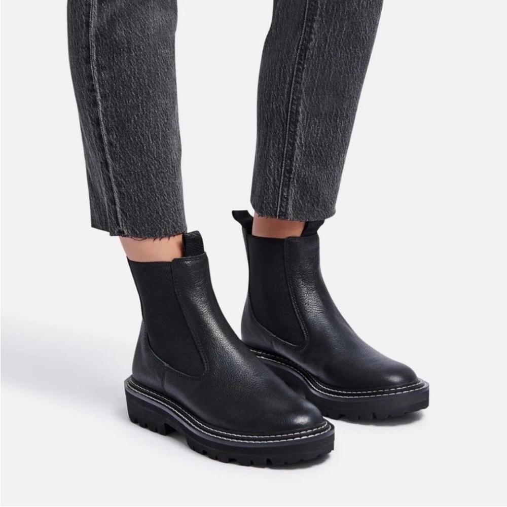 Dolce Vita Black Ankle Boots